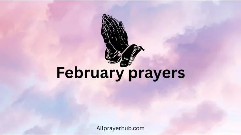 February prayers