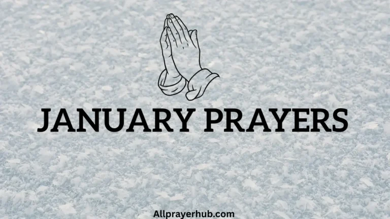 January prayers