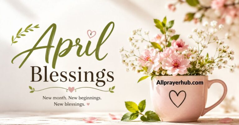 150+ April Blessings, Prayers & Quotes for a Fresh Start