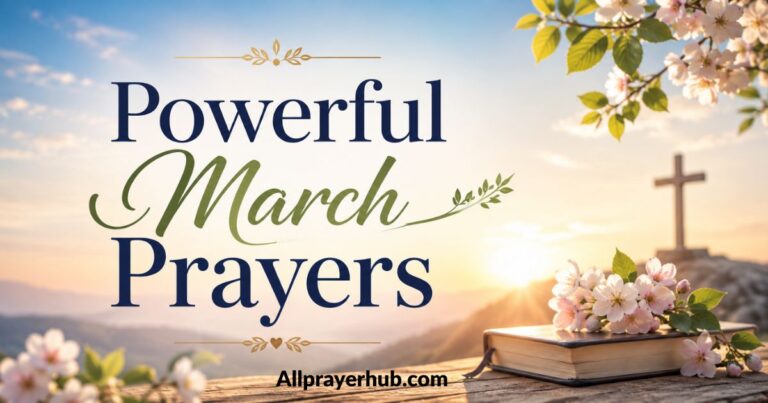 powerful-march-prayers